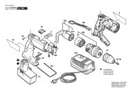 Bosch 0 601 946 655 Gsr 9,6 Vpe-2 Cordless Screw Driver 9.6 V / Eu Spare Parts